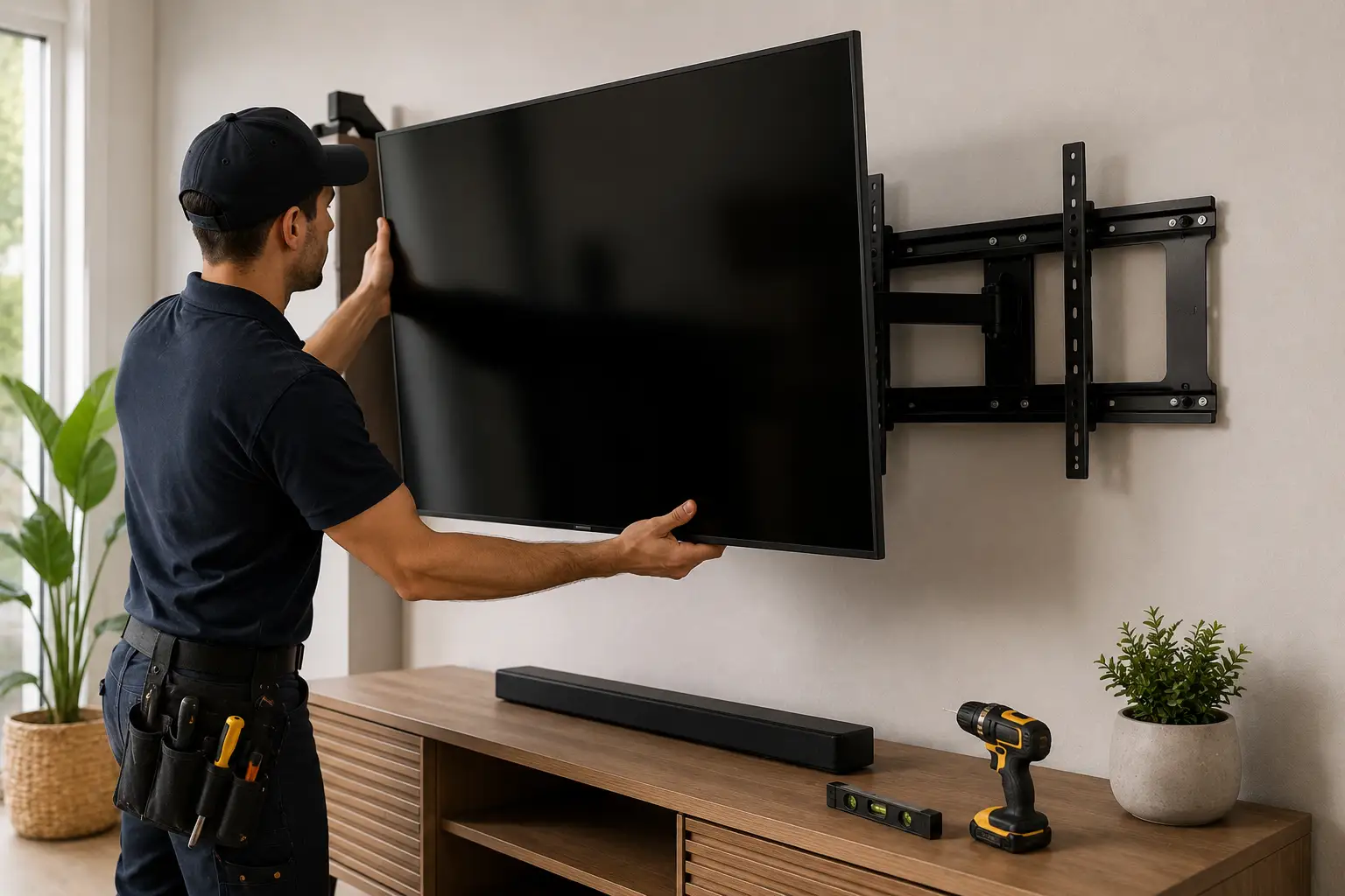 TV mounting